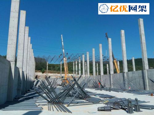 辽阳料棚网架设计